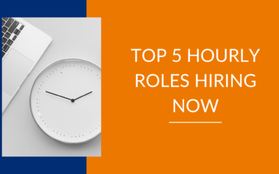 Top 5 Hourly Roles Hiring Now